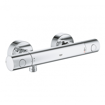 Baterii dus - Baterie dus termostatica cu montare pe perete Grohtherm 800 Cosmopolitan Grohe