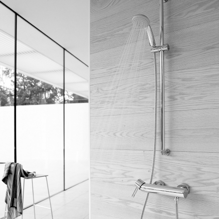 Baterie dus monocomanda 1/2" 33636001 Grohe Essence [2]