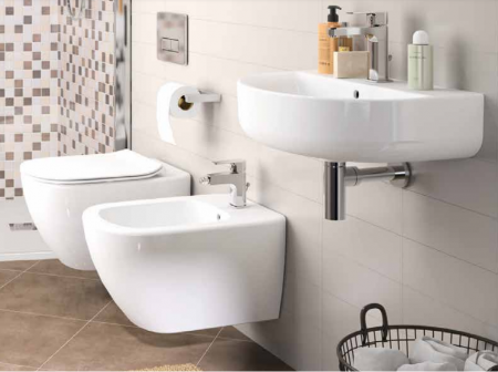 Baterie bideu Cerafine D Ideal Standard cu ventil [2]