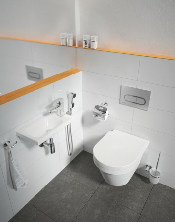 Baterie lavoar cu dus pentru bide si suport de perete BM 011.00 Ravak [1]