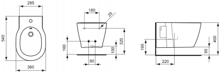 Bideu suspendat Connect Ideal Standard [1]