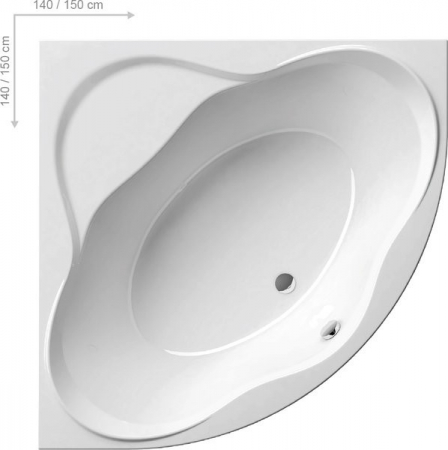 Cazi de colt - Cada NewDay RAVAK 150*150