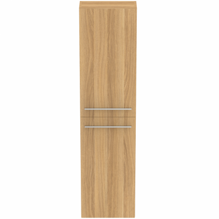 Colectia I.Life S - Coloana inalta 2 usi stejar natural I.LIfe S manere crom mat