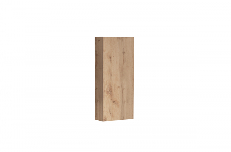 Mobilier baie - Dulap suspendat 1 usa 80 cm Daily stejar rustic