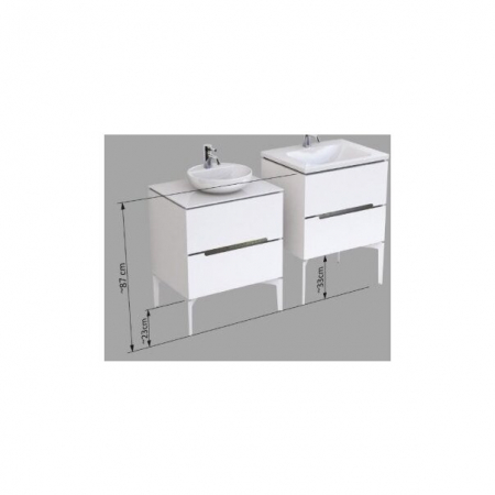 Set picioare pentru mobilier suspendat Oristo [3]
