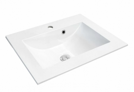 Set mobiler baie suspendat si lavoar Silver Oristo 60 alb [5]