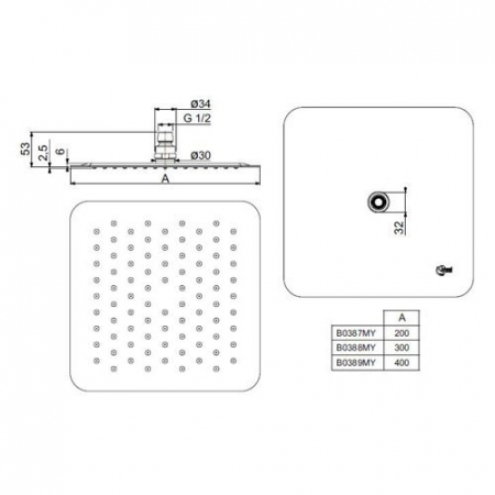 Dus fix Idealrain Luxe M1 B0388MY [1]
