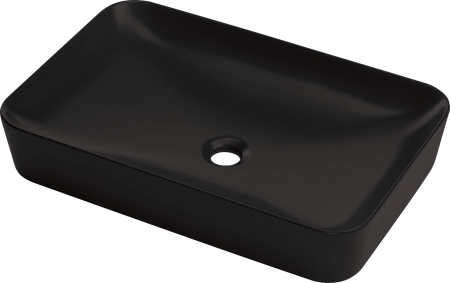 Lavoare pe mobilier - Lavoar 396 x 597 mm negru TESS - Deante