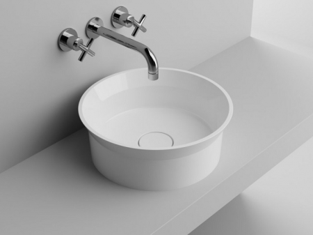 Cast Marble - Lavoar rotund Dresda Cast Marble