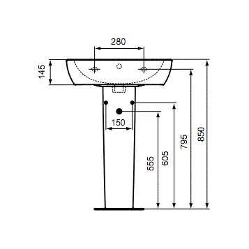 Lavoar 60 cm Tempo Ideal Standard [2]