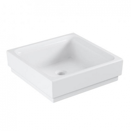Lavoare pe blat - Lavoar patrat pe blat 40x40 cm Cube Ceramic Grohe 