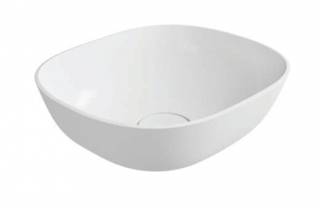 Cast Marble - Lavoar oval pe blat Alessia Cast Marble 40x35 cm