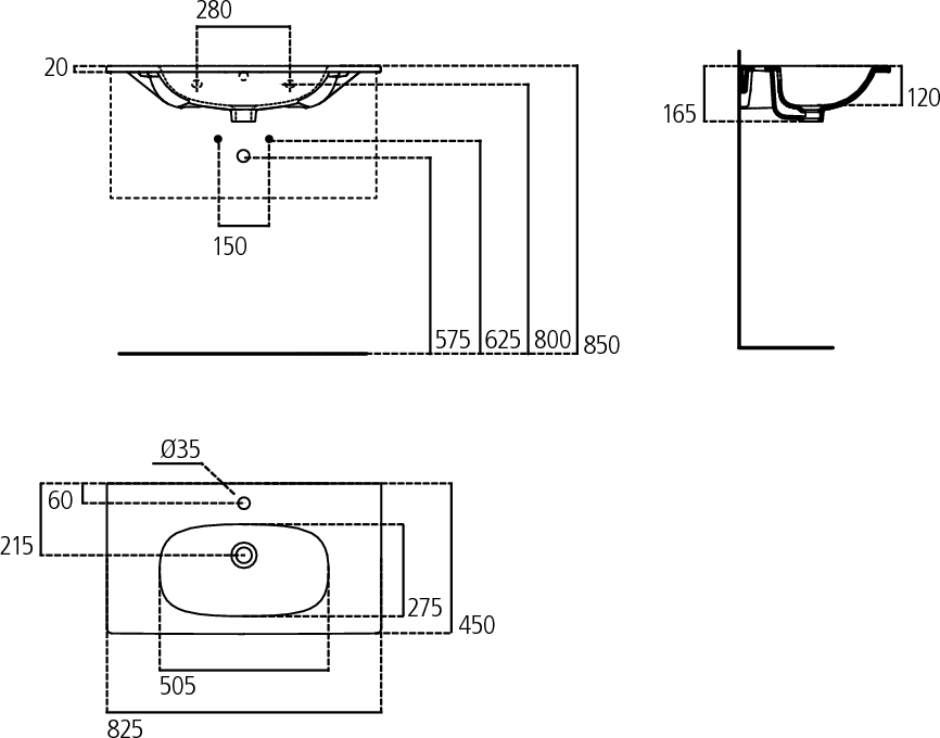 Lavoar Tesi 80 cm Ideal Standard [2]