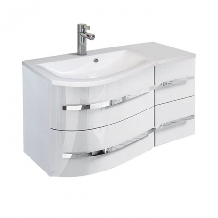Set mobiler baie suspendat si lavoar Opal Oristo stanga [3]