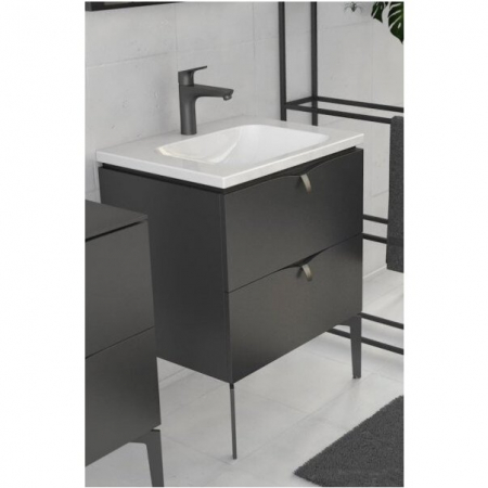Set mobilier suspendat baie Siena și lavoar Amelia Oristo 60 cm [4]