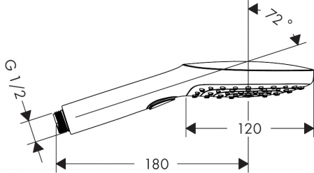 Para dus Raindance Select E 120 3 jet 26520000 [1]