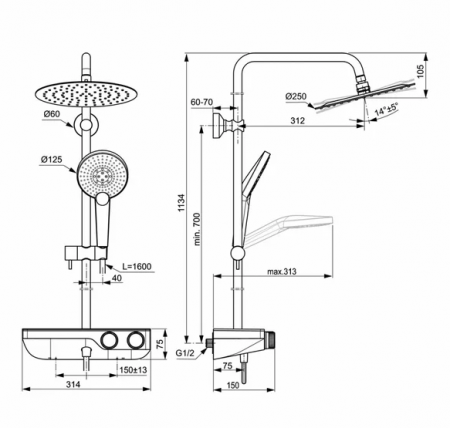 Set dus Ceratherm S200 A7331AA [3]