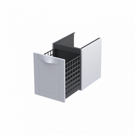 Mobilier baie - Dulap lateral 40 cm Skagen alb mat