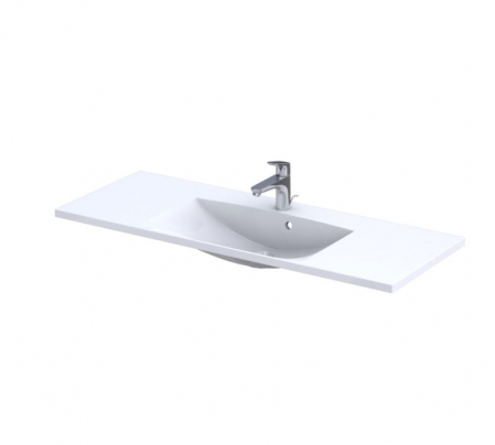Set mobilier suspendat baie si lavoar Horyzont Oristo 120 cm [6]