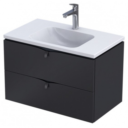 Producatori Colectii - Set mobilier suspendat baie Siena și lavoar Amelia Oristo 80 cm