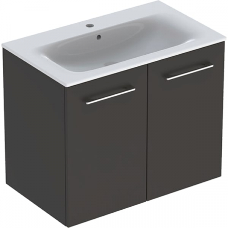 Producatori Colectii - Set mobilier baie suspendat și lavoar Selnova Square 80 cm Geberit