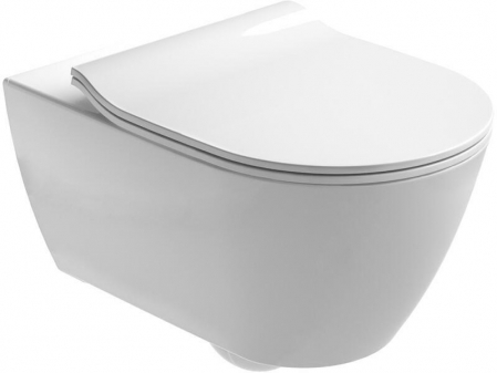 Gala - Set WC suspendat Rimless Emma Rounded