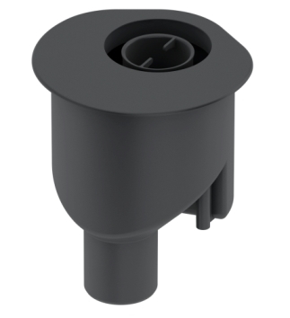 Rigole dus, sifoane - Sifon vertical TECE Drainline DN50, inaltime montaj 165mm