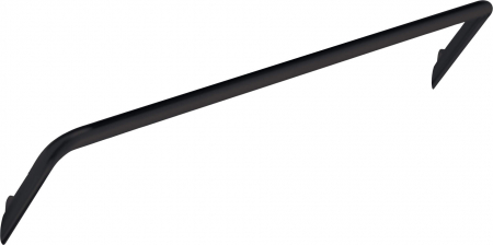 Accesorii pentru Baie - Suport prosop negru SILIA - Deante