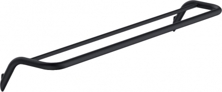 Accesorii pentru Baie - Suport prosop dublu negru SILIA - Deante
