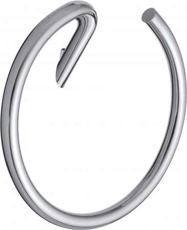 Accesorii pentru Baie - Suport prosop oval crom SILIA - Deante