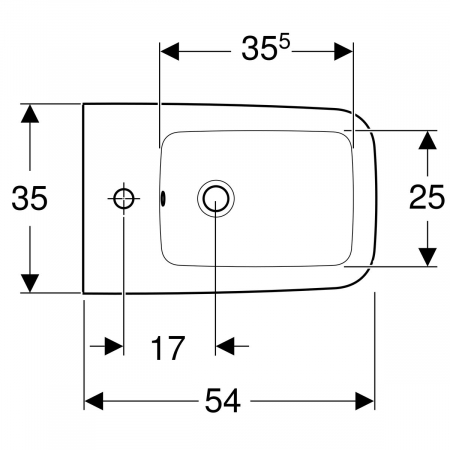 Bideu suspendat Icon Square [2]