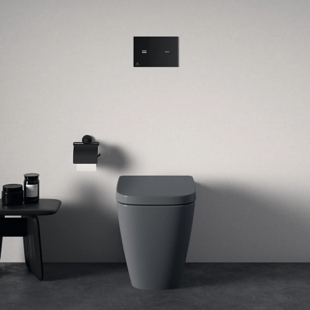 Vas WC stativ Rimless I.Life B gri lucios [1]