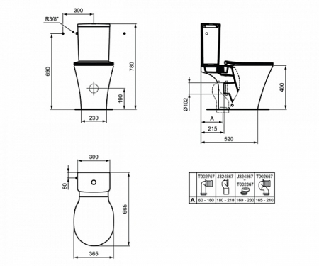 Rezervor Conect Air Arc 3/4,5 L E073901 [1]