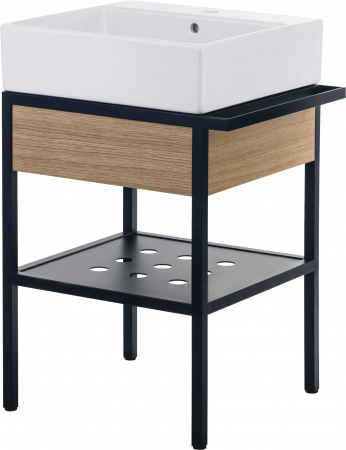 Mobilier baie stativ - Consola baie pe picioare 66,5 x 50 cm TEMISTO - Deante