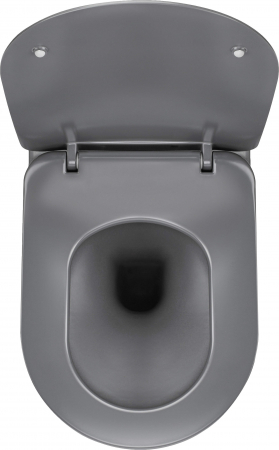 WC suspendat antracit PEONIA ZERO - Deante [1]