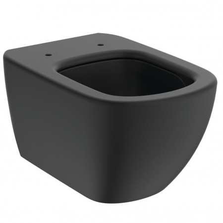 Vase WC suspendate - WC suspendat silk black Tesi Ideal Standard T0079V3