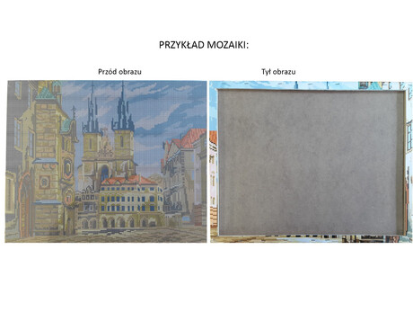 Goblen cu diamante, cu sasiu, Irisi - Van Gogh, 40x50 cm [2]