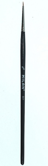 Pensula sintetica varf rotund Milan 301-10/0 [2]