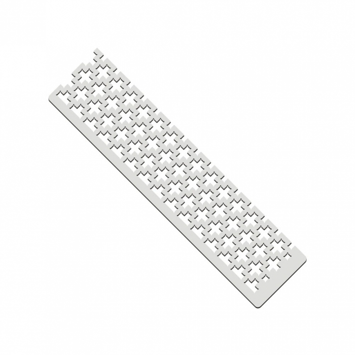 Sablon aplicare pietre patrate pentru goblenurile cu diamante 15,5 *3,5 cm [2]
