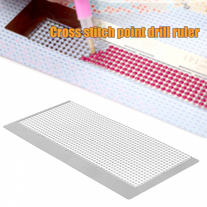 Sablon aplicare pietre rotunde pentru goblenurile cu diamante 32*3,5 cm [4]