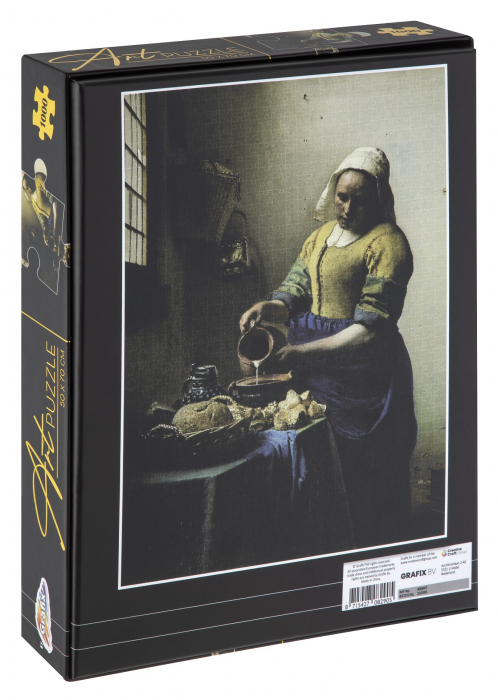 Puzzle Art, Laptareasa, Johannes Vermeer, 50x70 cm,1000 piese [4]
