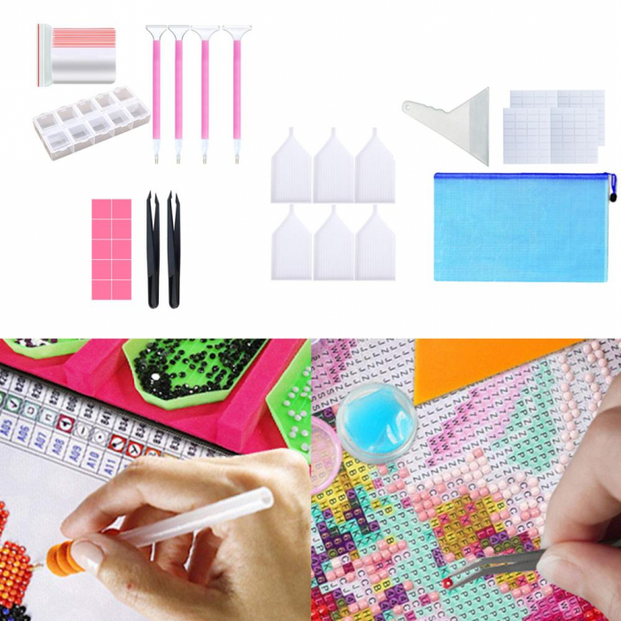 Set accesorii pentru goblenurile cu diamante [2]