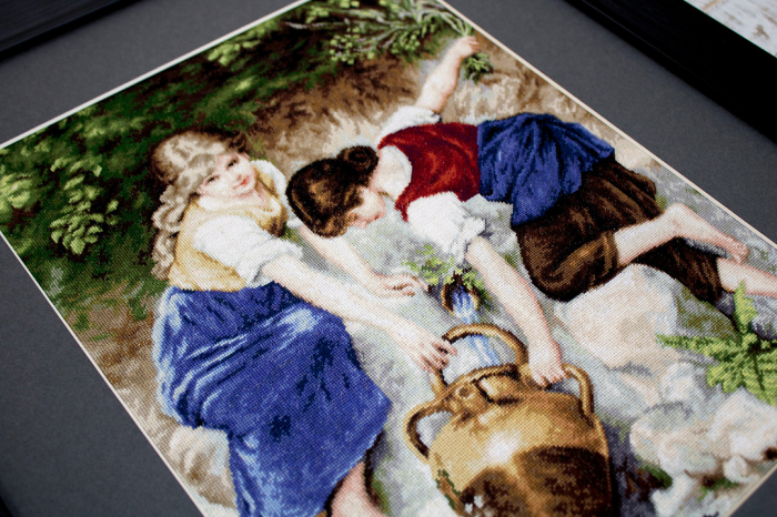 Set goblen, La izvor, 24x31cm [2]