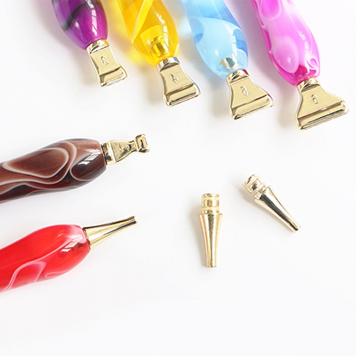 Capat metalic 3 diamante pentru stiloul aplicator [6]