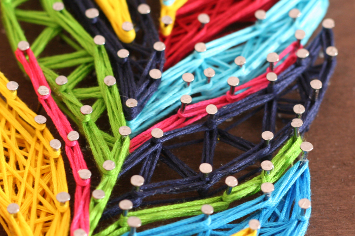 Set Art -string, Pana colorata, 7 culori [5]