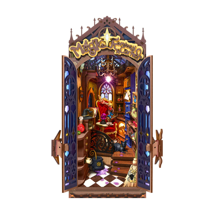 Book nook, Cotor de carte DIY, Coltul de magie, 185 piese [1]