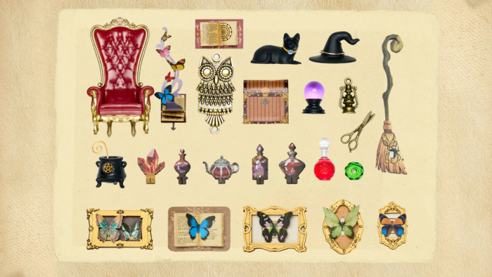 Book nook, Cotor de carte DIY, Coltul de magie, 185 piese [11]