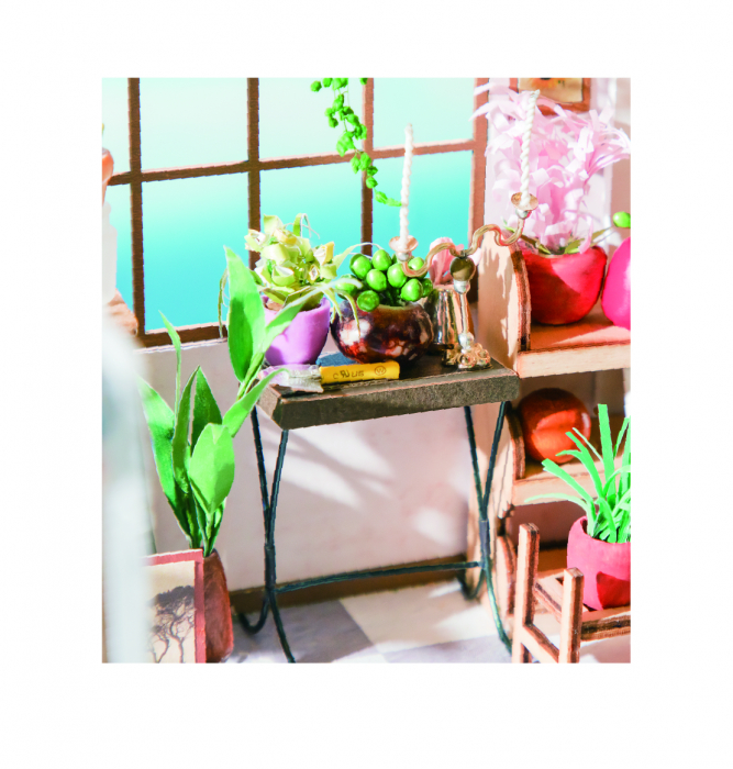 Book Nook, Casuta DIY,  Floraria  lui Emily, 206 piese [3]
