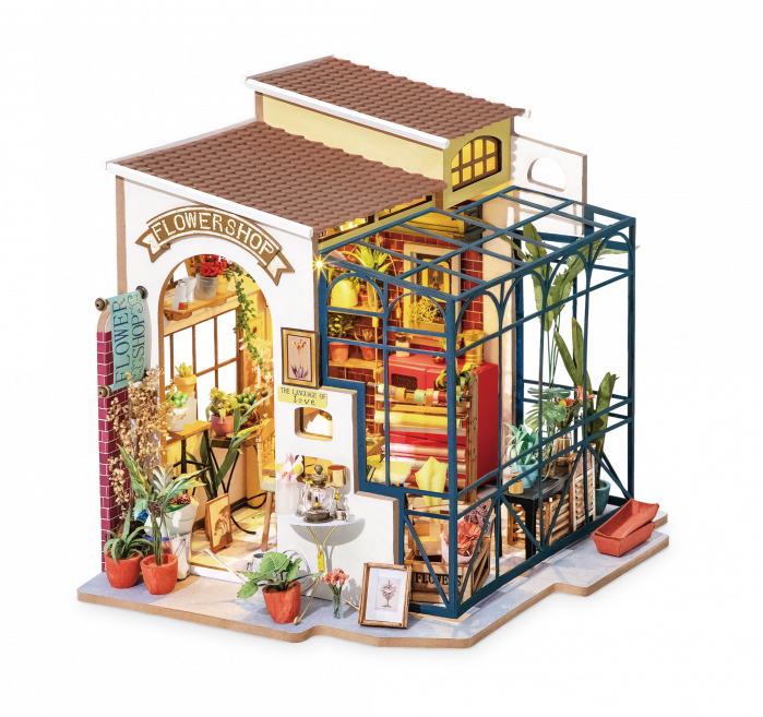 Book Nook, Casuta DIY,  Floraria  lui Emily, 206 piese [2]