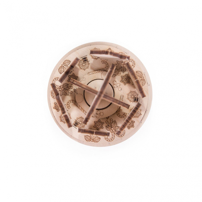 Puzzle 3D Mecanic, cutiuta muzicala, Dans de Craciun, 39 piese [2]